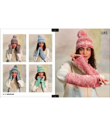 LANG YARNS :  Catalogue tricot SNOWFLAKE
