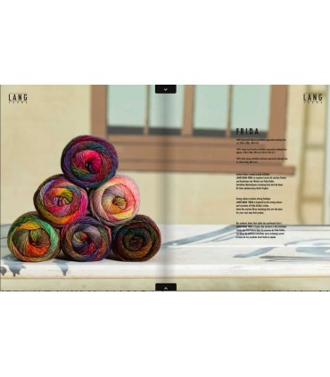 LANG YARNS :  Catalogue tricot FRIDA