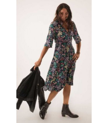 CLÉMATISSE PATTERN: Robe ÉMMA
