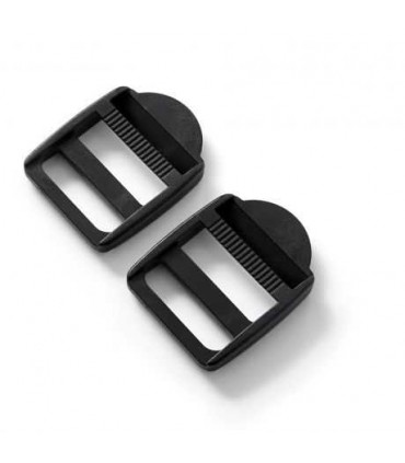 PRYM : Boucle de réglage plastique 30mm - NOIR