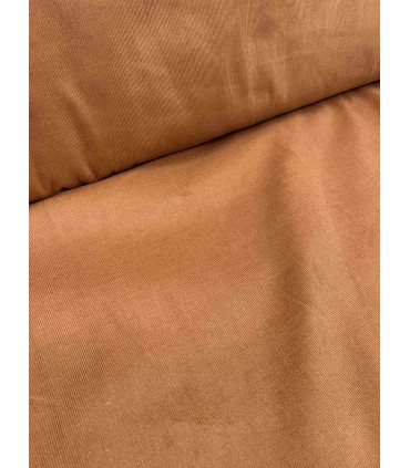 Velours coton milleraies - CARAMEL