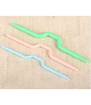 MEDIAC: Aiguilles à torsades assorties par 3