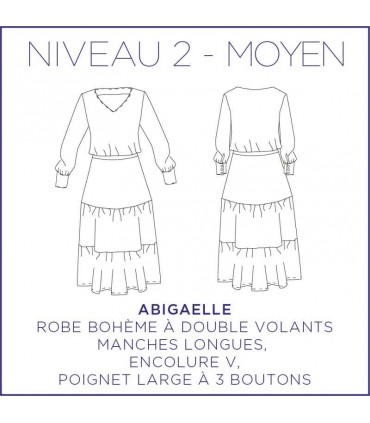 CORALIE BIJASSON : Robe ABIGAELLE