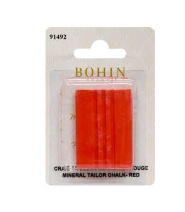 BOHIN : Craie Tailleur minérale - ROUGE