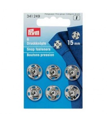 PRYM : PRESSION avenir D15/6 ARGENT