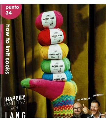 LANG YARNS : Punto 34 - How to knit socks