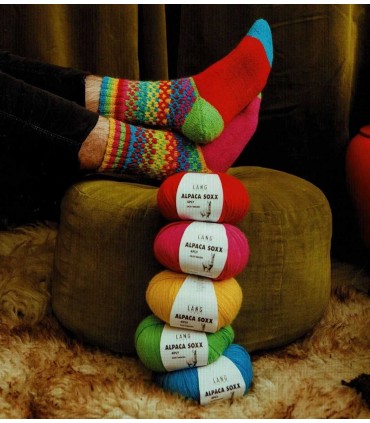LANG YARNS : Punto 34 - How to knit socks