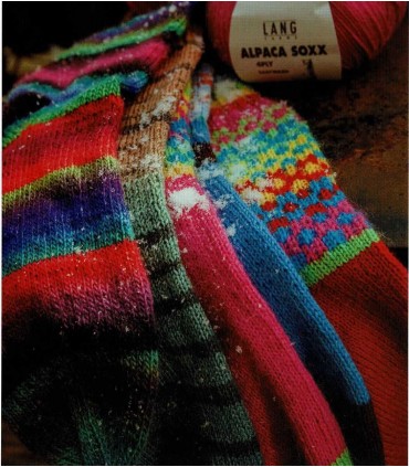 LANG YARNS : Punto 34 - How to knit socks