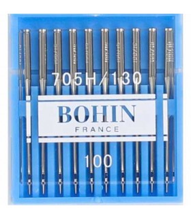 BOHIN : Aiguilles machine Universelles Assorties étui de 10 (100/16)