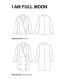 I AM PATTERN : Blazer FULL MOON
