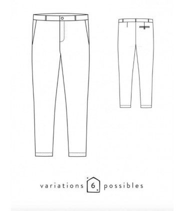 ATELIER SCÄMMIT Pantalon ATTITUDE