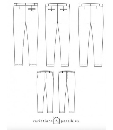 ATELIER SCÄMMIT Pantalon ATTITUDE