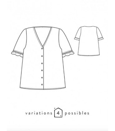 ATELIER SCÄMMIT Blouse Zoé