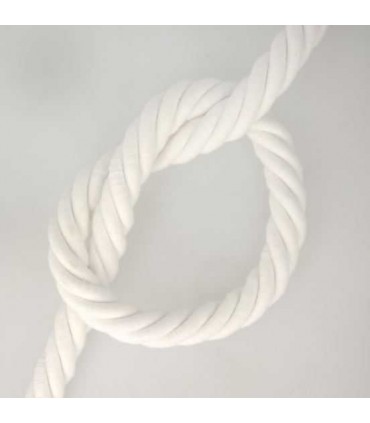 Cordon Sac de Plage BLANC -17 mm