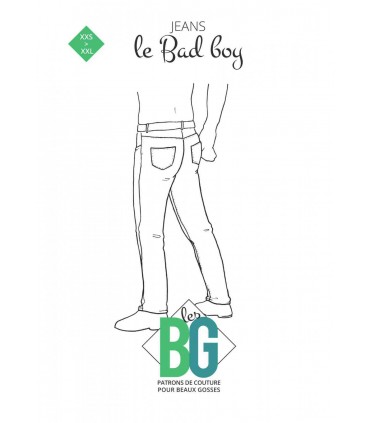 PATRONS LES BG: Jeans LE BAD BOY