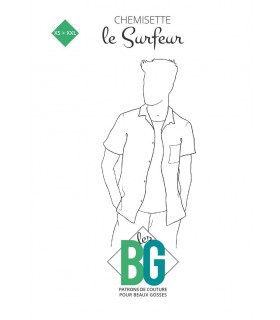 PATRONS LES BG: Chemisette LE SURFEUR