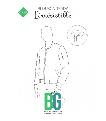 PATRONS LES BG: Blouson Teddy L' IRRESISTIBLE
