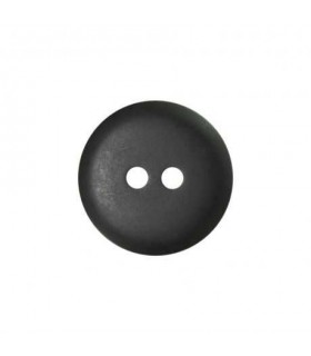 Bouton couture nylon 18mm - Noir