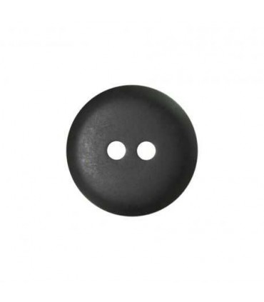 Bouton couture nylon 18mm - Noir