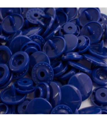 BABY SNAP : Pressions rondes BLEU Nuit
