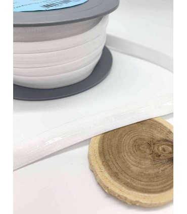 Elastique à Bretelle de soutien gorge ANTI-DÉRAPENT 13mm - BLANC