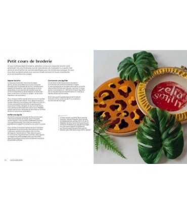 Jungle Broderie : technique &amp; modèles à broder