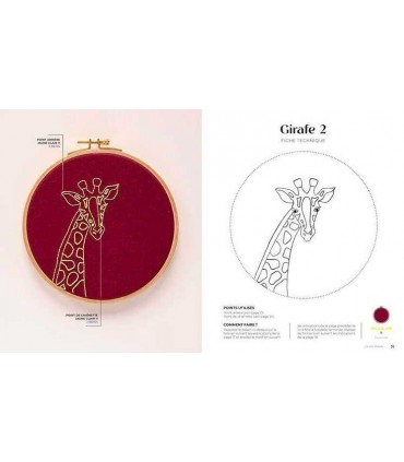Jungle Broderie : technique &amp; modèles à broder