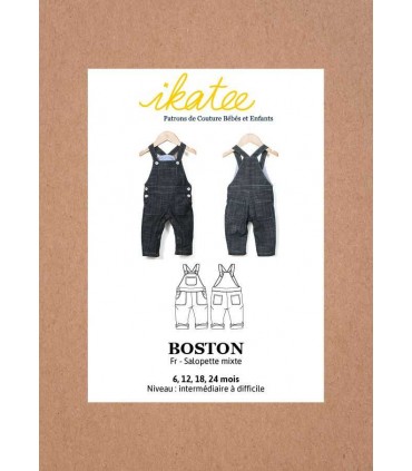 IKATEE : Salopette BOSTON bébé