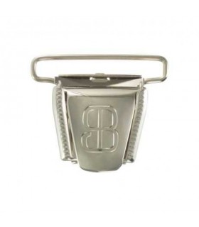 Attaches bretelles 32mm - ARGENT