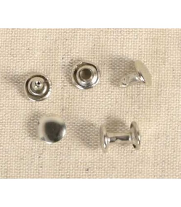 Médiac :  Rivets 8mm - ARGENT