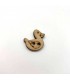 Bouton canard bois - 18mm