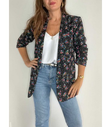 CLÉMATISSE PATTERN: Veste JULIA