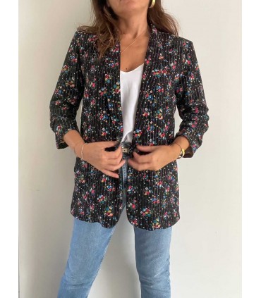 CLÉMATISSE PATTERN: Veste JULIA