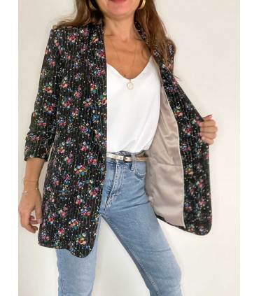 CLÉMATISSE PATTERN: Veste JULIA