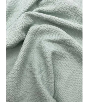 Coton Jaquard MENTHE