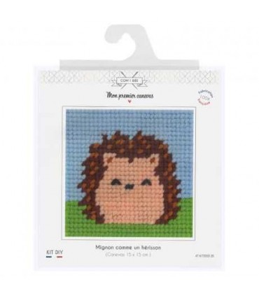 Comme 1 idées : Canevas Mignon comme un hérisson