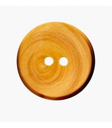 Bouton en bois naturel - 12mm