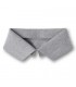 Col Polo - GRIS CHINÉ - taille M