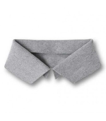 Col Polo - GRIS CHINÉ - taille M