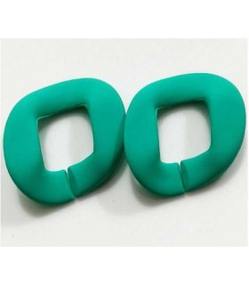 Maillon Acétate 33 x 40mm - CHLOROPHILLE