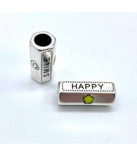 Perle Locket ARGENT - Happy
