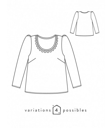ATELIER SCÄMMIT : Blouse ou Robe JENNA