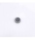 Bouton 2 trous bonbons 15mm - GRIS