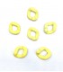 Maillon Acétate 33x40mm - JAUNE CITRON