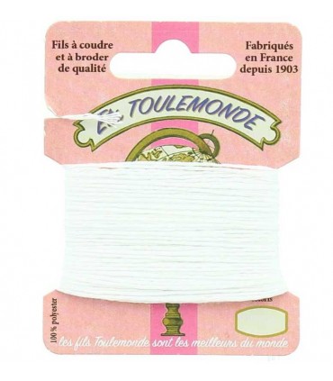 Fil Coton SASHIKO - BLANC