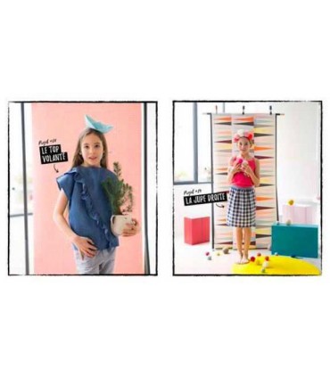 ATELIER MACHINE A COUDRE POUR LES ENFANTS &amp; LES ADOS - 40 CREATIONS