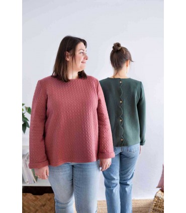 Anna Rose Patterns : UN SWEAT POUR TOUTES - 1 modèle de base  - 5 variations