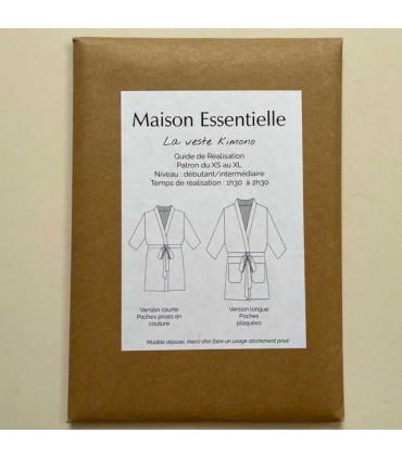 MAISON ESSENTIELLE - La veste Kimono