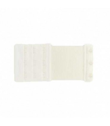 Rallonge Soutien-Gorge BLANC - 5CM - 3 Portes