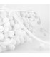 GALON GROS POMPOM 20mm - BLANC